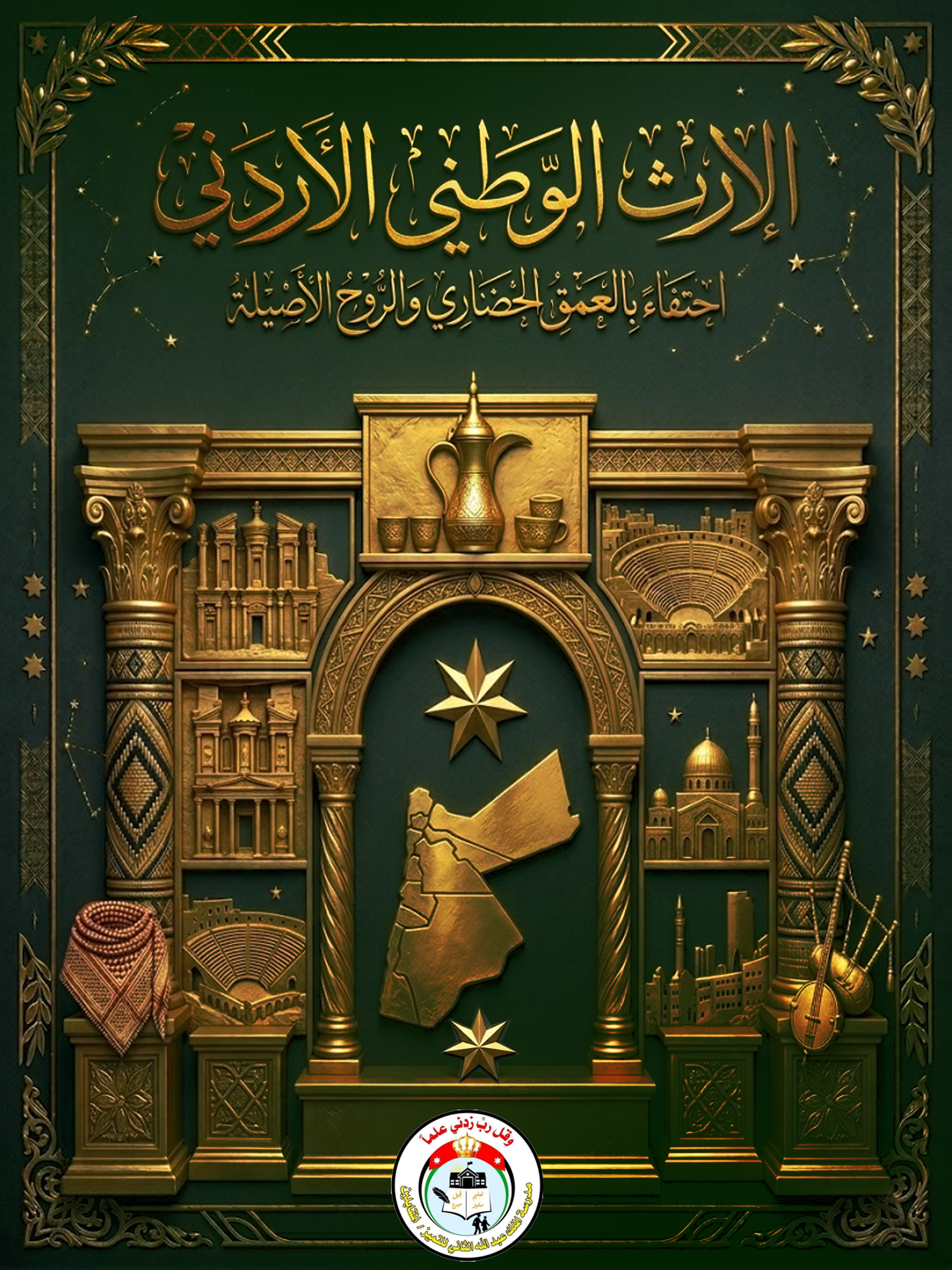 صورة تعبيرية عن الإرث الوطني الأردني
